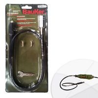 Eje flexible mototool pinza 1/8 - 1/32pg bauker