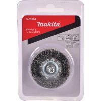 Carda circular de alambre 2" zanco 1/4" p/taladro
