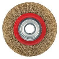 6" Grata circular, acero ondulado