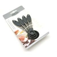 Set 4 cucharas medidoras acero inoxidable