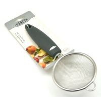 Colador acero inoxidable mango plástico 7cm