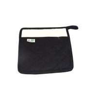 Agarradera 100% Algodón Liso Negro