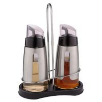 Set de aceitera y vinagrera 320 ml c/rack