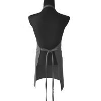 Mandil gabardina sanforizado gris