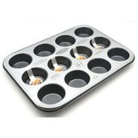 Molde antiadherente panque 12 cavidades