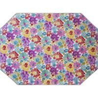 Mantel individual de flores