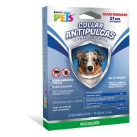 El collar para perros mediano mata y repele tanto las pulgas y garrapatas durante 5 meses.