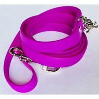 Correa de caucho hipoalergénica extra chico lila