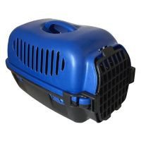 Transportadora para mascotas azul