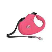 Correa retráctil 5 m mediana rosa
