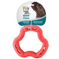 Juguete en forma de eslabon. Juguete flotante,ideal para satisfacer el instinto de morder de los perros.