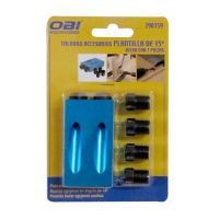 Taladro con Accesorio Plantilla 15°, 7 pzs.