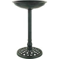 Baño pedestal para pájaros