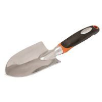Pala para jardin de aluminio mango goma ergonómico