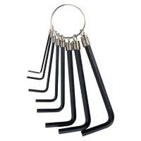 Set 8 piezas llaves hexagonales