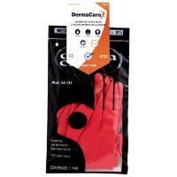 Guante de látex rojo talla 8