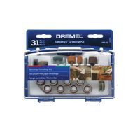 Kit para lijar y esmerilar de 31 accesorios