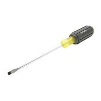 Destornillador cushion grip barra redonda punta plana 3/8" x 8