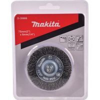 Carda circular de alambre 3" zanco 1/4" p/taladro
