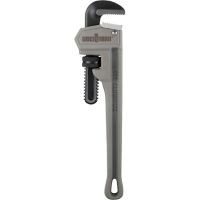 Llave stillson de alumino marca Uberman, para tubería de hasta 14 pulgadas
