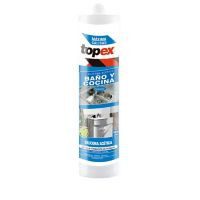 Silicona baño y cocina transparente 300 ml