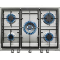 Parrilla a Gas de Acero Inoxidable y Hierro Fundido