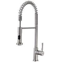 Monomando de cocina acero inoxidable