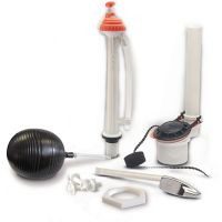 Juego completo de herrajes plastico p/wc