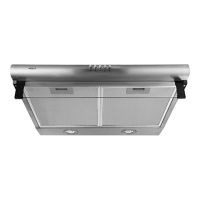 Campana de Acero Inoxidable con control pulsante y Luces de Halogeno de 60 cms