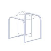 Portagarrafones sencillo blanco