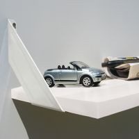 Soporte lateral blanco 7 cm