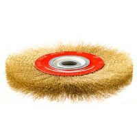 8" Grata circular, acero ondulado