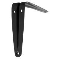 Soporte en escuadra negro 15 x 20 cm