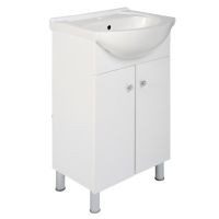 Mueble de baño blanco 50X43X84 cm
