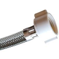 Manguera  Agua Inox A Manual 1/2X7/8X35Cm