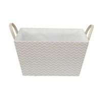 Caja tela man zigzag 37x20x27