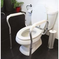 Barra de seguridad para WC 79x56 cm blanco