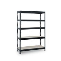 Estante c/5 repisas metálico 100  x 50 x 192 cm