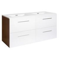 Mueble de baño Barcelos blanco brillante