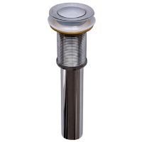 Contra para lavabo push  sin rebosadero