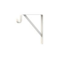 Soporte para clóset de acero blanco 27.7 x 33 cm