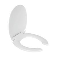 Asiento baño Premium 92 redondo blanco