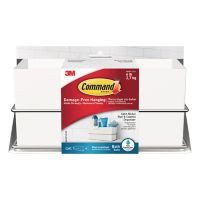 Organizador de Níquel Satinado para Pared y Gabinete