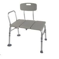 Silla para bano 60.5x53x53 cm gris
