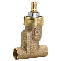 Jgo Llave P/Empotrar Soldable 1/4 Vuelta S/Maneral