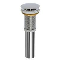 Contra para lavabo push Hongo Sin Rebosadero