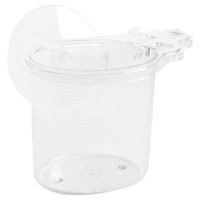 Organizador de cepillos plano cromado