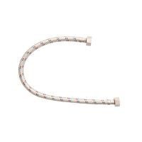 Manguera   tramado  aluminio tuercas ac.inox 55cm