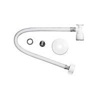 Kit premium llave&conector lav/freg 1/2" pushon 1/2" 20" accor