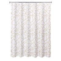 Cortina de baño Geo gold 178x180cm